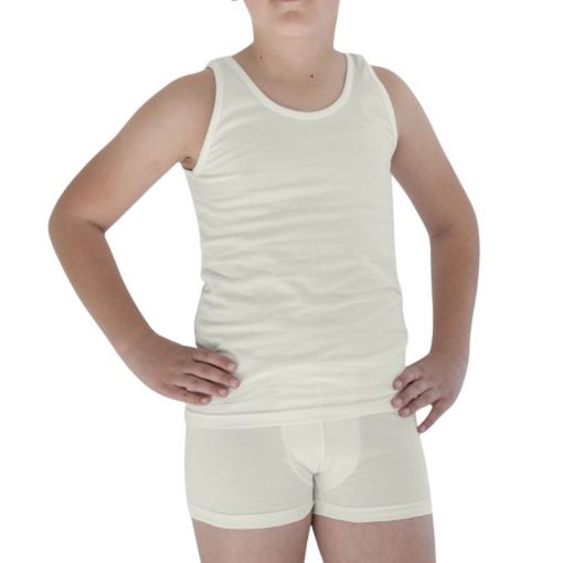 Conjunto camiseta y boxer liso