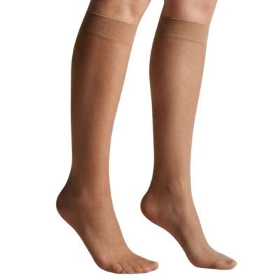 Minimedia hasta la rodilla 20 DEN – Pack 2 pares efecto natural (varios colores disponibles)