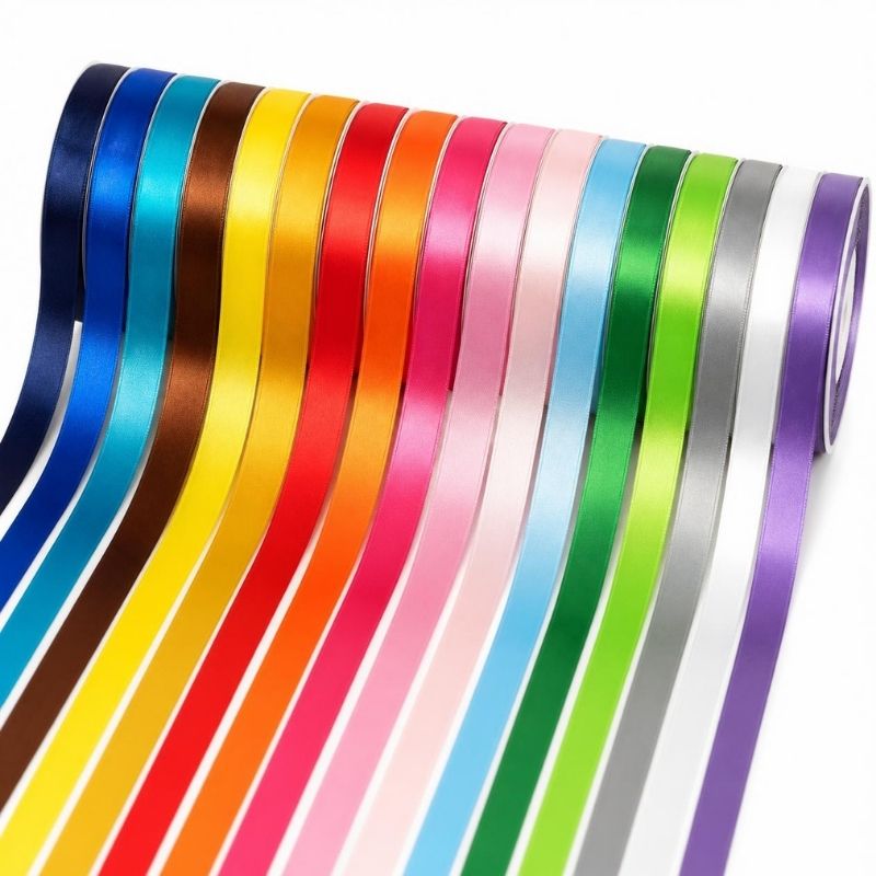 Cintas de raso 12 mm. Varios colores. Precio por metro