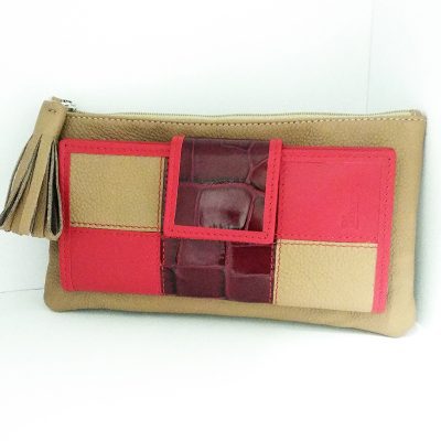 Bolsito Cartera Señora Piel Blesrok