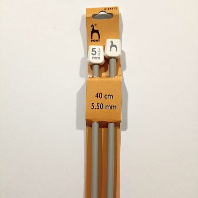 Aguja Tricotar Pony 40 cm nº 5,5