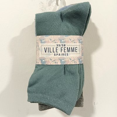 Pack 5 Calcetines VilleFemme 19028