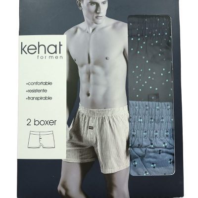 Pack 2 Boxers Kehat Algodón 702/3