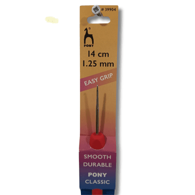 Ganchillo 1.25 mm Easy Grip Pony 39904