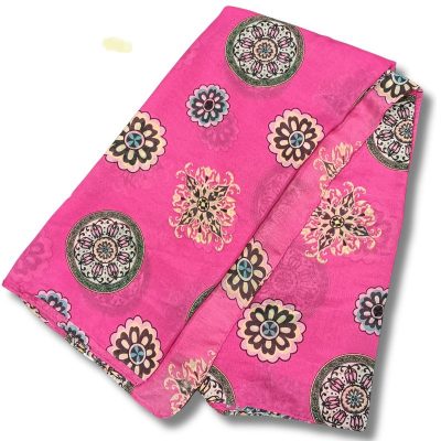 Foulard Floreada Fucsia