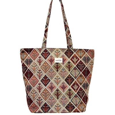 Bolso grande matilda rombos