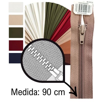 Cremallera Nylon Separador 90 cm