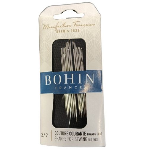 Aguja Bohin 3-9 ojo grande