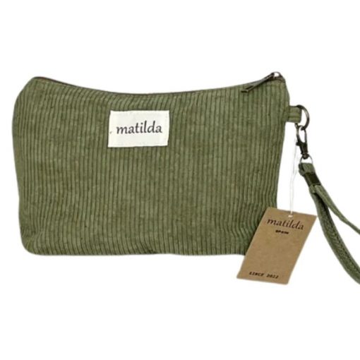 Neceser grande Matilda M101 pana verde 83
