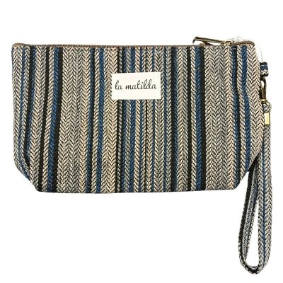 Neceser grande Matilda M101 estampado rayas 87