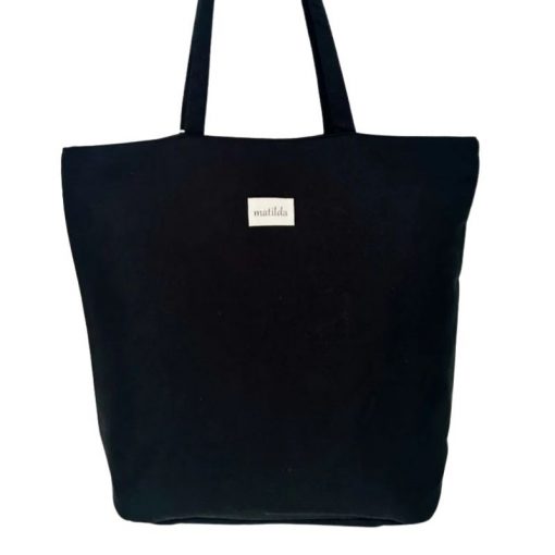 Bolsa grande Matilda M105 pana negra 47