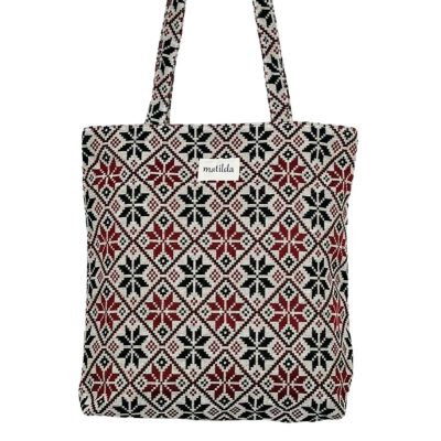 Bolsa pequeña Matilda M106 estampado nordico 30