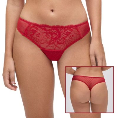 tanga plumeti rojo
