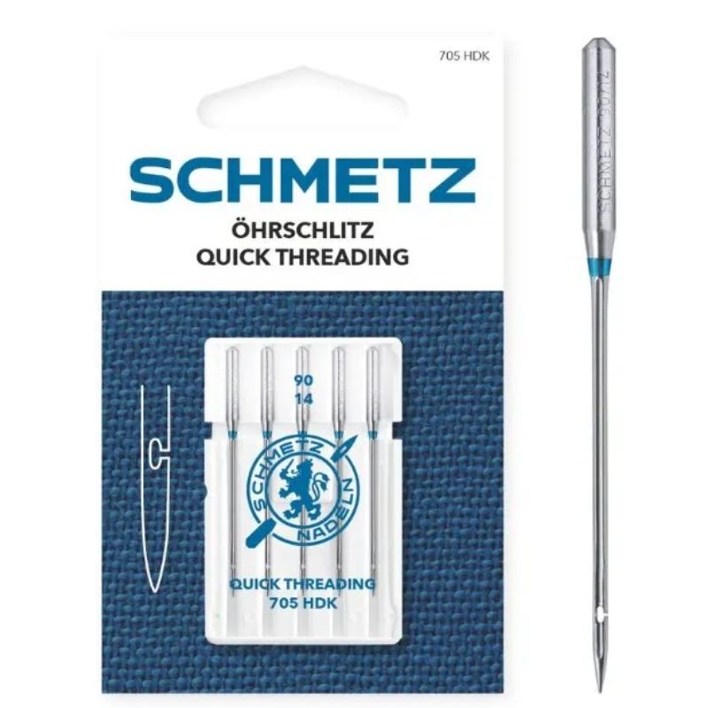 agujas schmetz ojo ranurado 705 dk