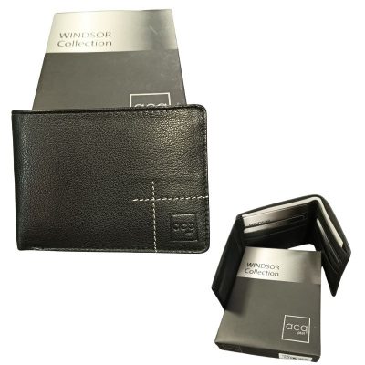 Cartera Americana ACQ Windsor negro