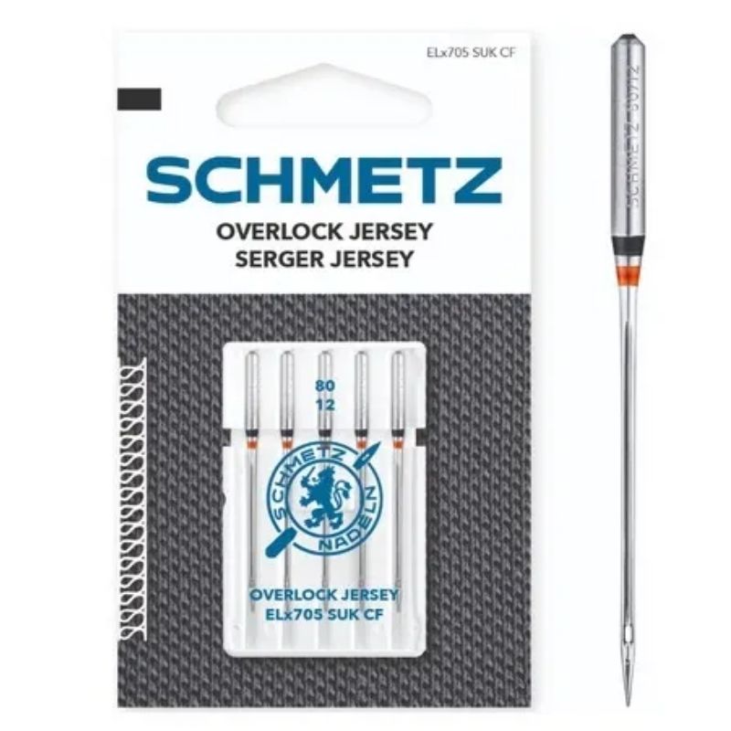 Pack de 5 Agujas Schmetz Overlock