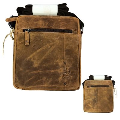 Bolso piel Wiildzone cuero 21 x 23 cm