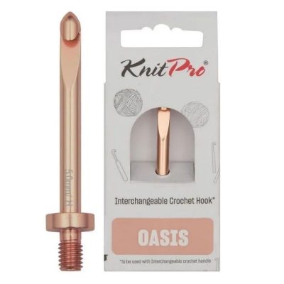ganchillo oasis rose gold