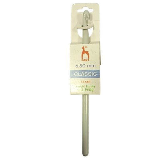 Aguja ganchillo ABS 6.5 cm Pony