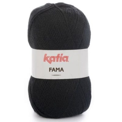 Lana Fama negro color 506