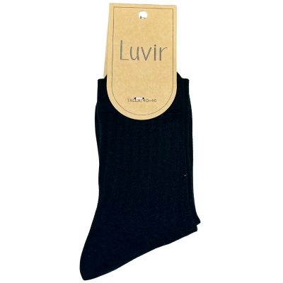 Calcetines reciclados de hombre LV14 con rayas en relieve