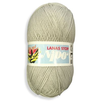 Lana bebe nido gris color 531