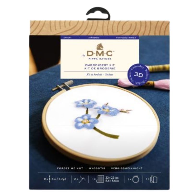 Kit de bordado avanzado DMC Nomeolvides TB237